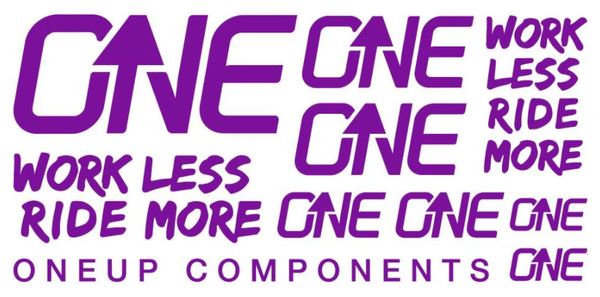 Kit di adesivi Oneup Purple