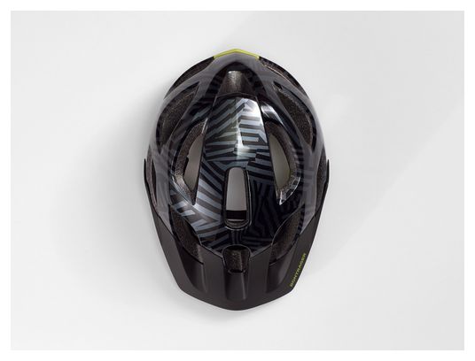 Casque Enfant Bontrager Tyro Noir/Radioacitve Jaune/Mat