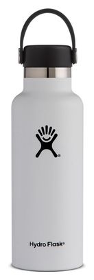 Bouteille Hydro Flask Standard Flex Cap 530 ml Blanc