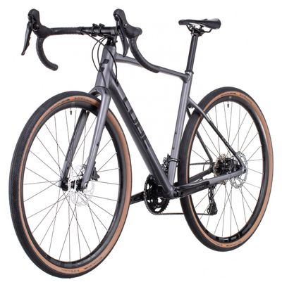 Cube Nuroad Race Gravelbike Shimano GRX 11F 700 mm Grau Schwarz 2022
