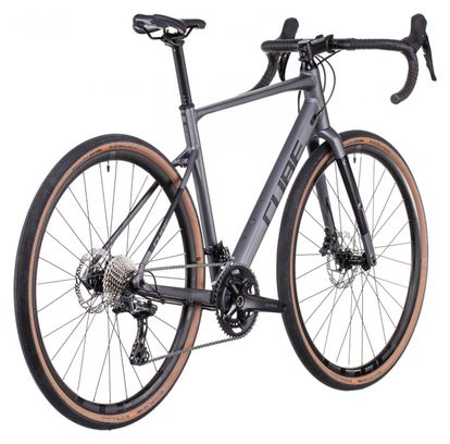 Cube Nuroad Race Gravelbike Shimano GRX 11F 700 mm Grau Schwarz 2022