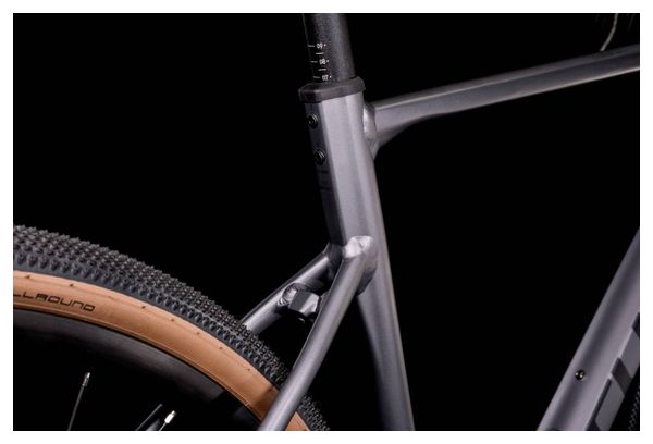 Cube Nuroad Race Gravelbike Shimano GRX 11F 700 mm Grau Schwarz 2022