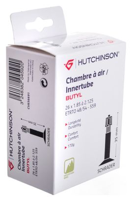 HUTCHINSON Butyl 26x1.85-2.125 &#39;&#39; Schrader-Ventil