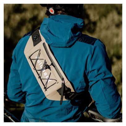 Sac banane étanche 0 5L gris Zulupack