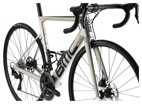 BMC Teammachine SLR Five Bicicletta da strada Shimano 105 Di2 12S 700 mm Argento Artico 2023