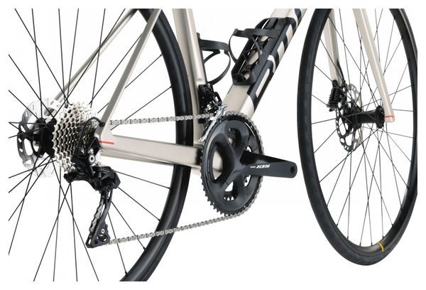 Bicicleta de carretera BMC Teammachine SLR Five Shimano 105 Di2 12S 700 mm Arctic Silver 2023