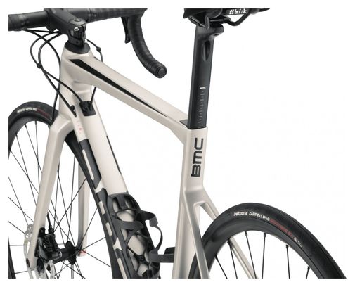 Bicicleta de carretera BMC Teammachine SLR Five Shimano 105 Di2 12S 700 mm Arctic Silver 2023