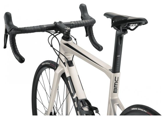 BMC Teammachine SLR Five Road Bike Shimano 105 Di2 12S 700 mm Arctic Silver 2023