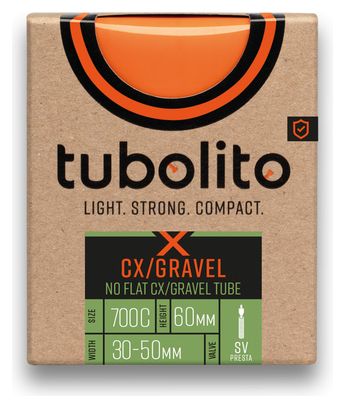 Tubolito X-Tubo CX/Gravel-Schlauch 700c Presta 60 mm