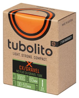 Tubolito X-Tubo CX/Gravel 700c Presta 60 mm inner tube