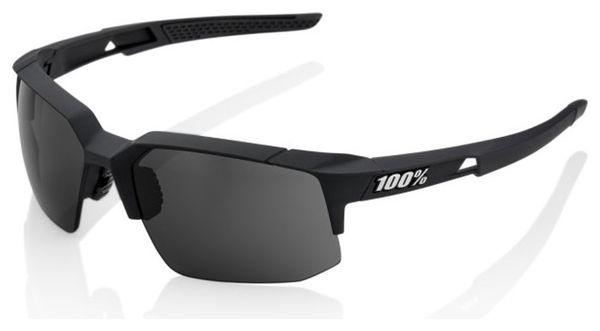 100% SpeedCoupe Soft Tact Goggles Black - Smoked Lens