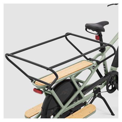 Btwin R500E Microshift Longtail Elektrische Bakfiets 8V 26/20'' 672 Wh Groen