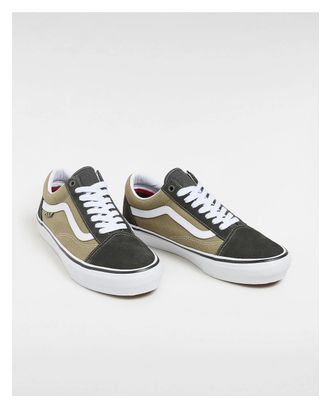 Vans Old Skool Shoes Green / Brown