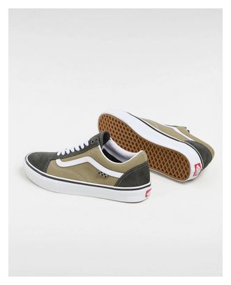 Vans Old Skool Shoes Green / Brown