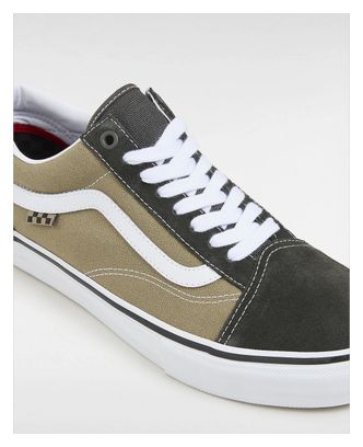 Chaussures Vans Old Skool Vert / Marron