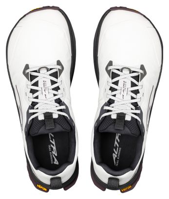 Altra Lone Peak 9+ trailschoenen, wit/zwart, heren
