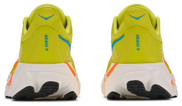 Chaussures Running Hoka Arahi 9 Large Jaune/Orange Homme