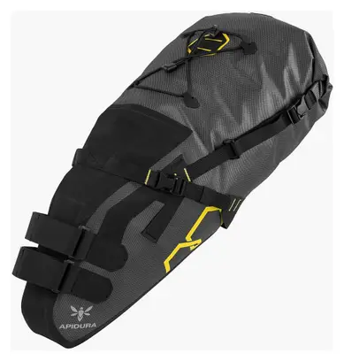 Sacoche de Selle Apidura Expédition 17L Gris / Jaune