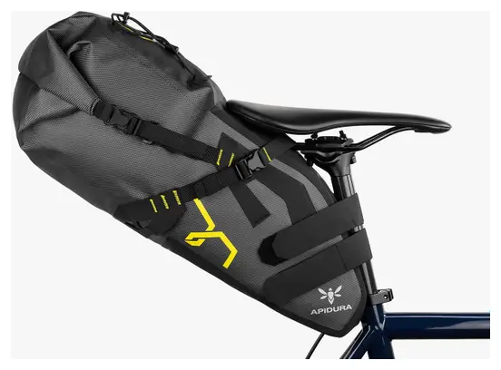 Apidura Expedition 17L Grey / Yellow Saddle Bag