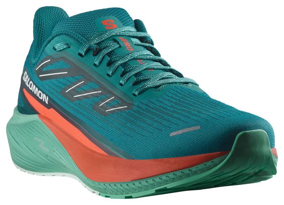 Salomon Aero Blaze 2 Running-Schuhe Grün/Rot