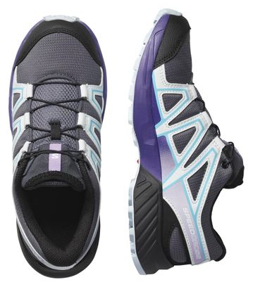 Salomon Speedcross Kinderschoenen Grijs/Blauw