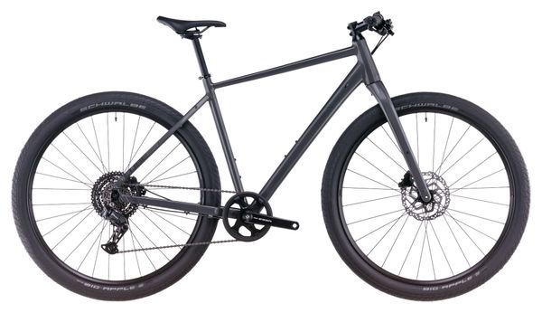 Cube Hyde One Fitness Bike Shimano Essa 8S 700 mm Graphite Grey