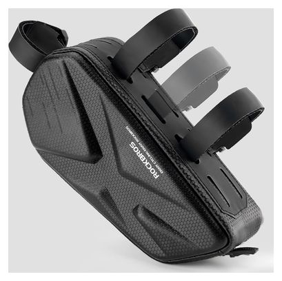 Rockbros Sac de vélo rigide pour cadre  tube supérieur  1.4L - Noir