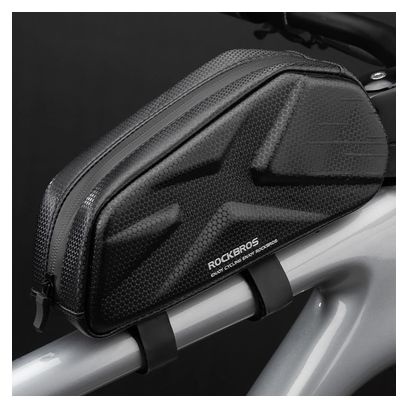Rockbros Sac de vélo rigide pour cadre  tube supérieur  1.4L - Noir
