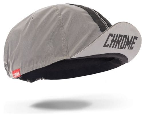 Cappellino riflettente da ciclismo cromato grigio