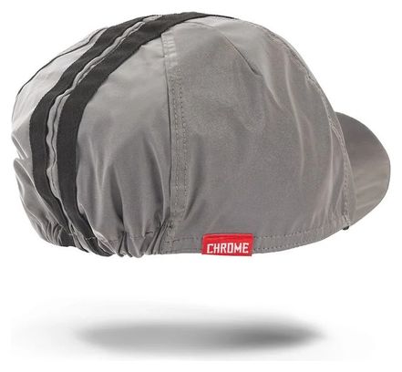Chrome Cycling Reflective Cap Grey