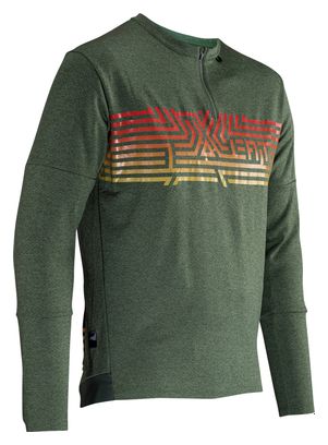 Maglia a maniche lunghe Leatt Trail 4.0 Verde