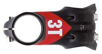 3T 2014 Vorbau MTB TEAM Alu +/- 10 Schwarz Rot