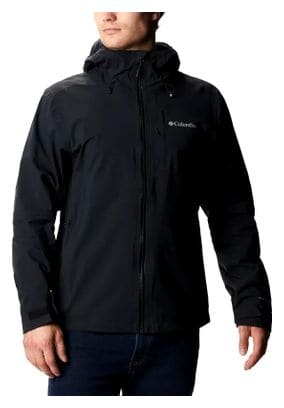 Columbia Omni-Tech Ampli-Dry Waterproof Jacket Black Mens L