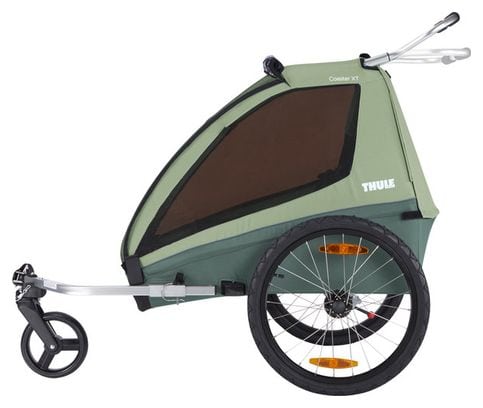 Remolque para bicicleta Thule Coaster XT verde albahaca