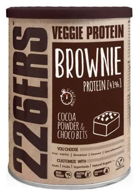 Gâteau énergétique 226ers Veggie Protein Brownie Chocolat 420g