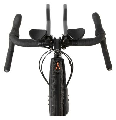 Restrap Race Top Tube Bag Long 2 L Black