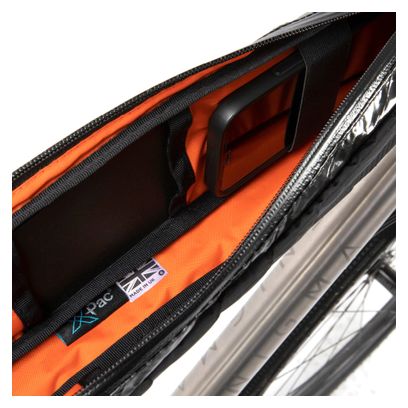 Restrap Race Top Tube Bag Long 2 L Black