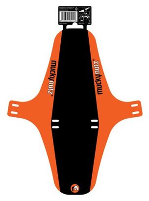 MUCKY NUTZ Face Fender XL Front Mud Guard Black / Orange