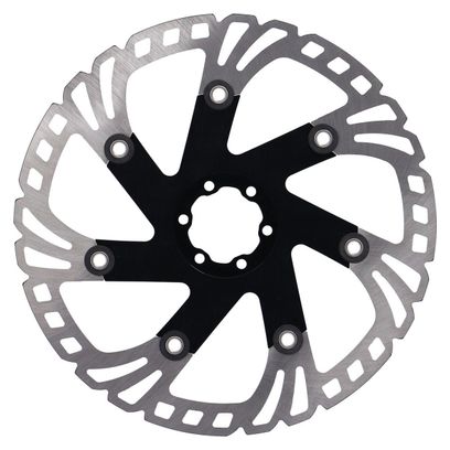 XLC BR-X113 6-Hole Brake Disc Black / Silver