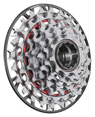 Cassetta Sram XX DH T-Type XS-797 7V (XD) Argento