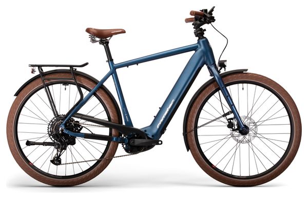 Corratec E-Power C29 SE 3.0 CX7 12S Gent Bicicletta ibrida elettrica Sram SX Eagle 12S 750 Wh 29'' Blu 2023
