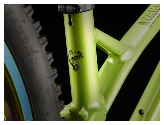 Trek Wahoo Trail MicroShift Advent 9V 20'' Groen 2024 Rigid Kindermountainbike