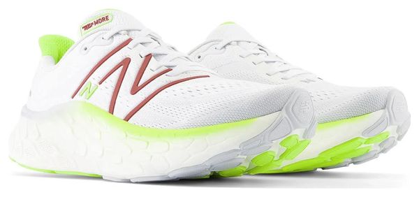 Scarpe da corsa New Balance Fresh Foam X More v4 White Yellow 42