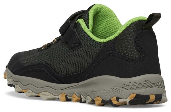 Chaussures de Trail Running Enfant Saucony Peregrine 12 Shield A/C Noir Vert