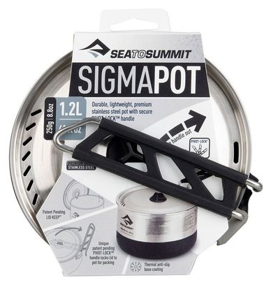 Sea To Summit Sigma 1.2L stainless steel pot