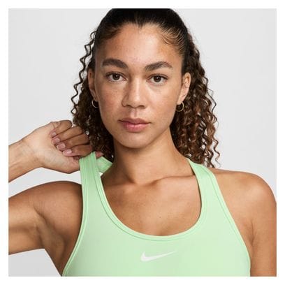 Nike Swoosh Medium Support Bra Green