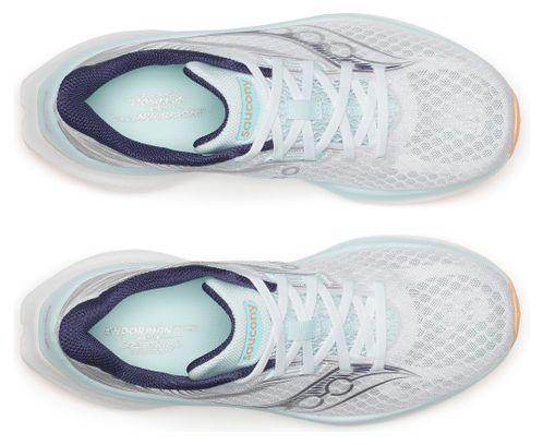 Saucony Endorphin Speed 5 Laufschuhe, weiß/blau, für Damen