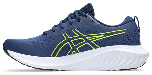 Chaussures Running Asics Gel-Excite 10 Bleu/Jaune Homme