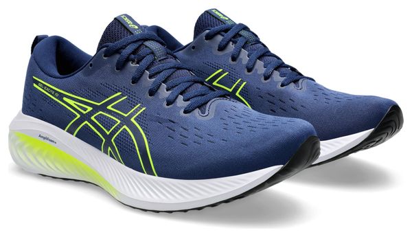 Chaussures Running Asics Gel-Excite 10 Bleu/Jaune Homme