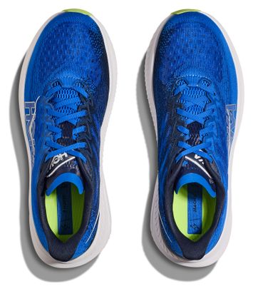 Hoka Mach 6 Hardloopschoenen Blauw/Wit Heren